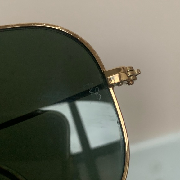 NWOT Aviator Small Metal Rayban Sunglasses RB3044 - Picture 5 of 8